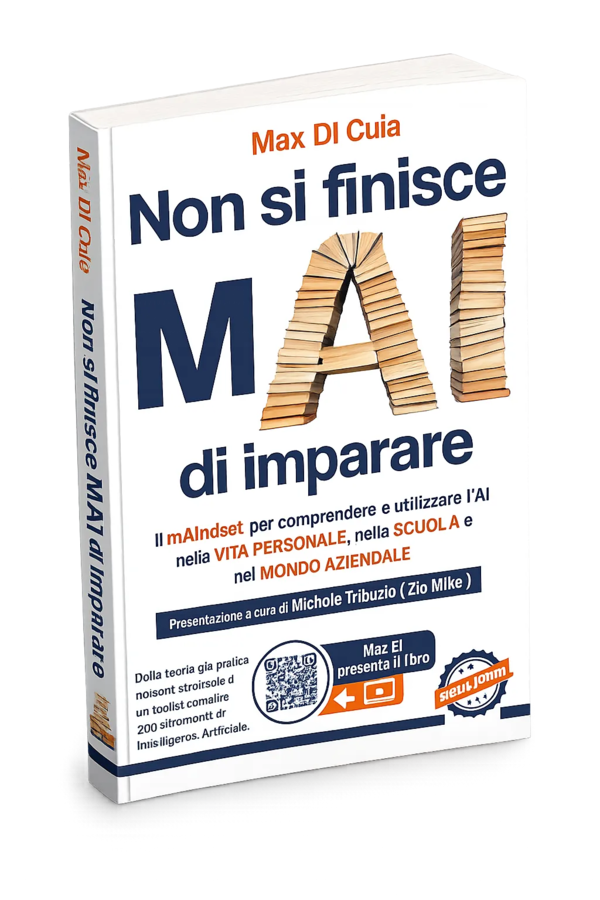 Copertina del libro di Max Di Cuia